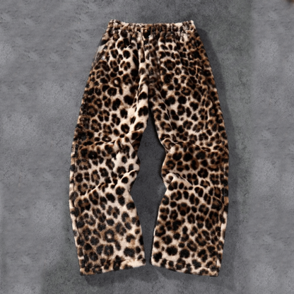 Mens Leopard Print Pants